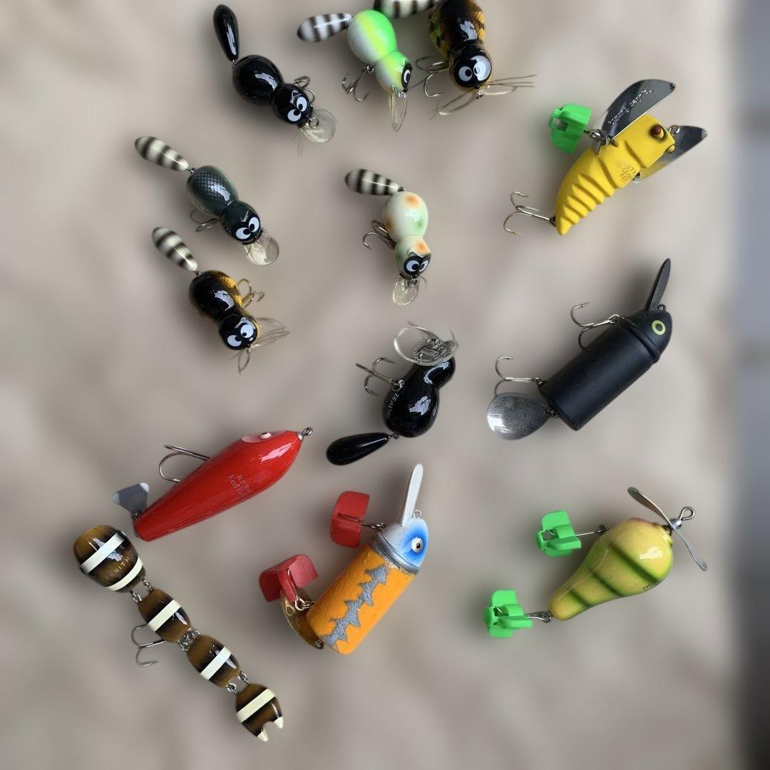 N*様 ルアー セット ズィール ジタバタアライ君 ヘドン バスポンド オールド