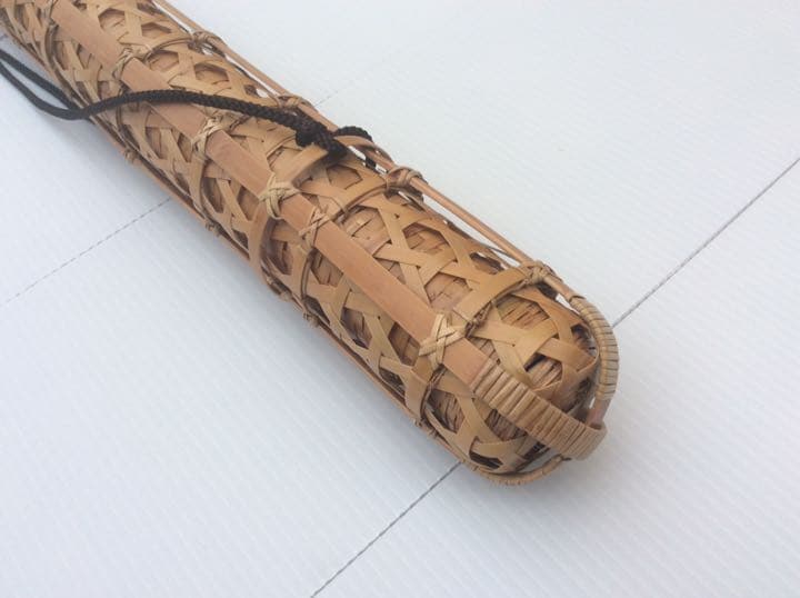 ハンドメイド竹製矢筒 矢の長さ(95〜)100cm  弓具