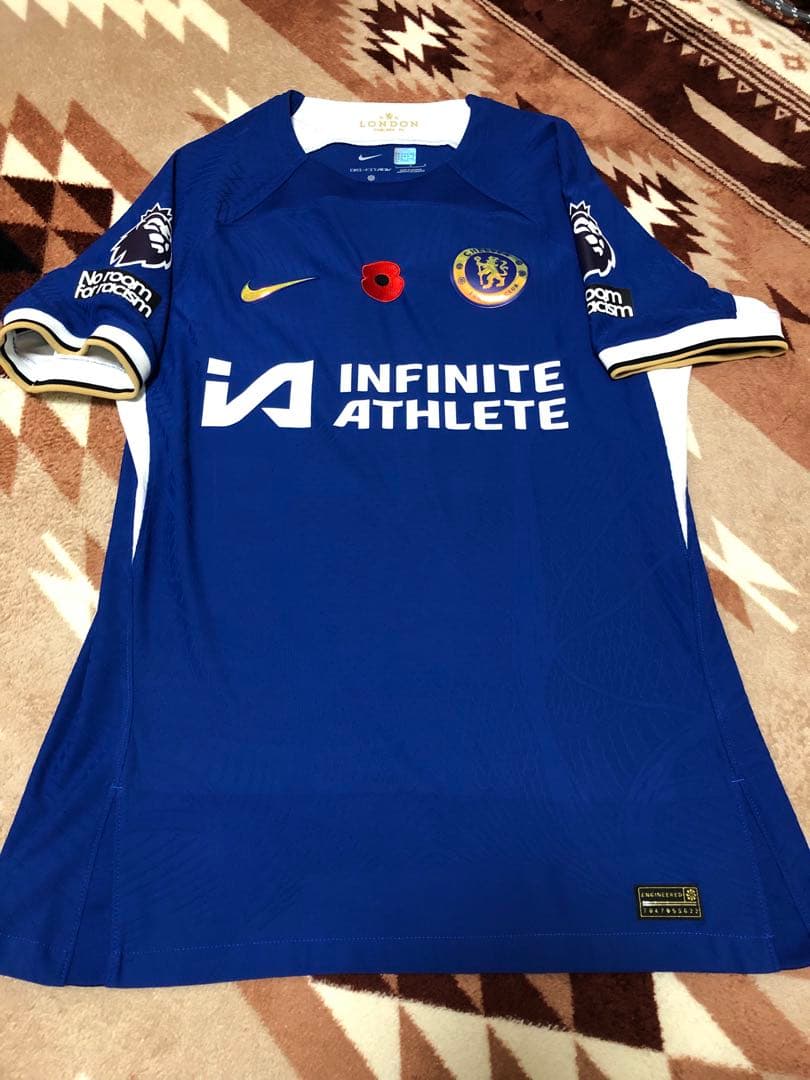 ムドリク　サイン入り　実使用　ユニフォーム　チェルシー