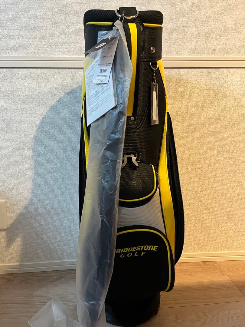 新品 未使用 BRIDGESTONE キャディバッグ CBG21Y 9インチ