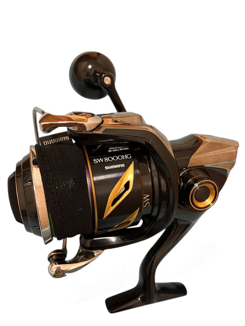 SHIMANO STELLA ws 8000HJ極美品 スピニングリール一回使用