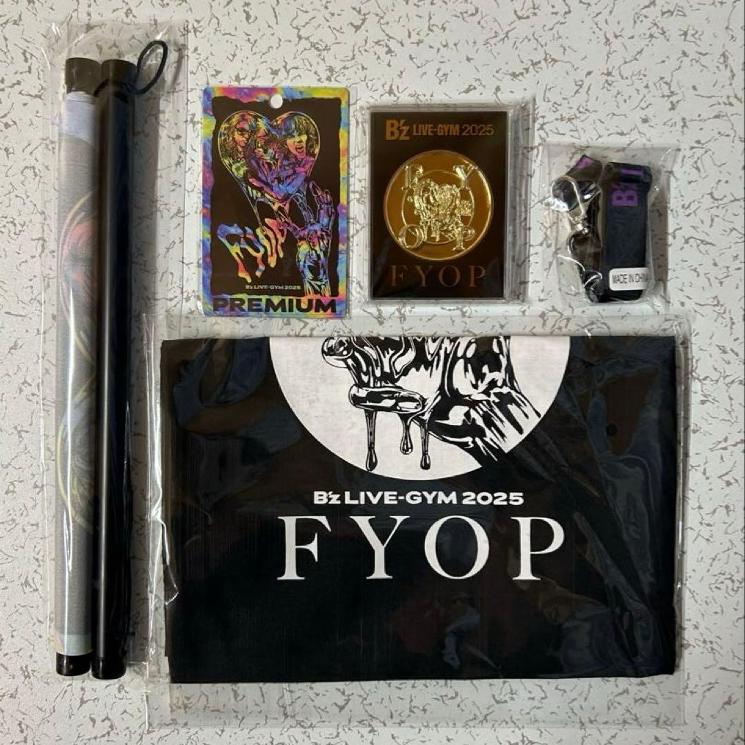 B'z LIVE-GYM 2025FYOP premium席専用オリジナルグッズ