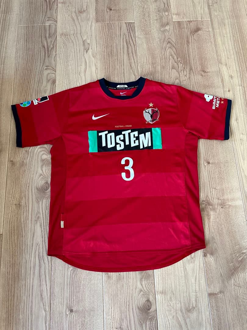 鹿島アントラーズ NIKE 2010ユース支給ユニフォーム