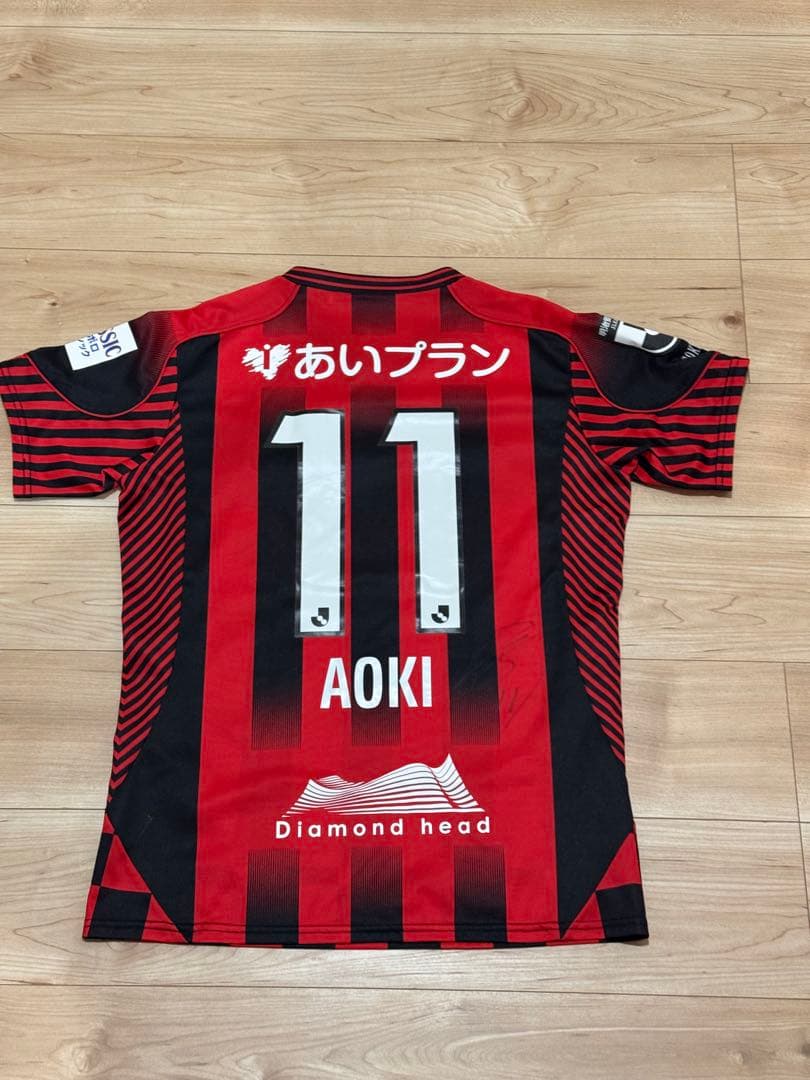 北海道コンサドーレ札幌 オーセンティックユニフォーム 1st 青木 L