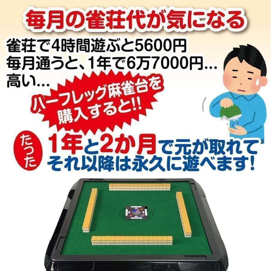 全自動麻雀卓 座卓 28mm 麻雀卓 全自動 折りたたみ 家庭用 ワインレッド