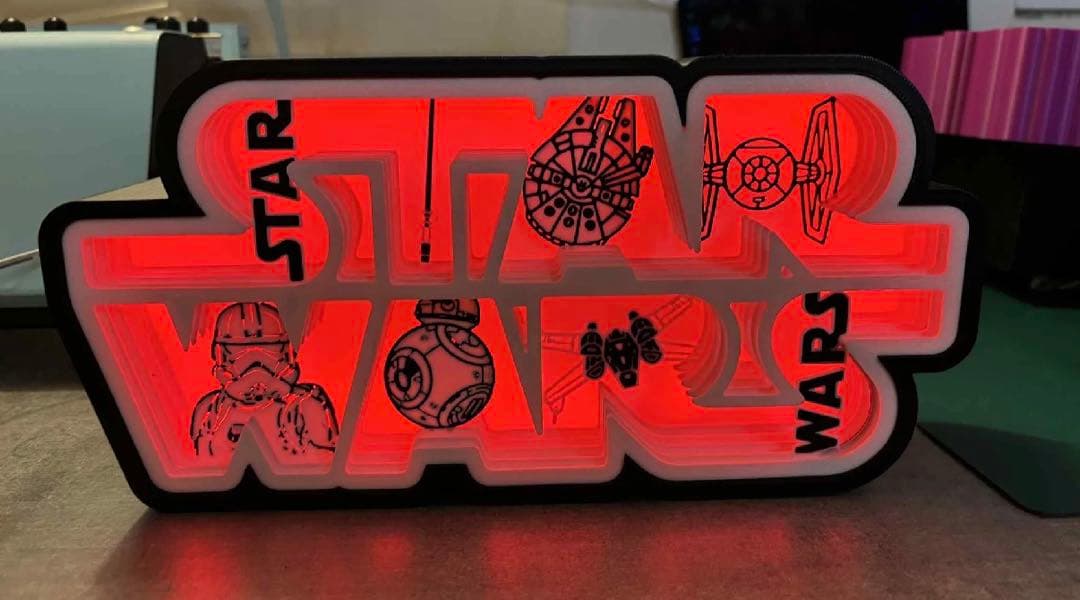 スター・ウォーズ LED ライト STARWARS リモコン付き
