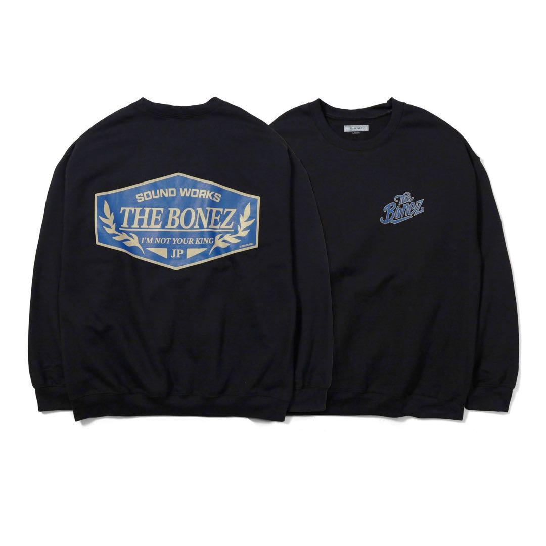 The BONEZ トレーナー ブラック (jesse RIZE JSF