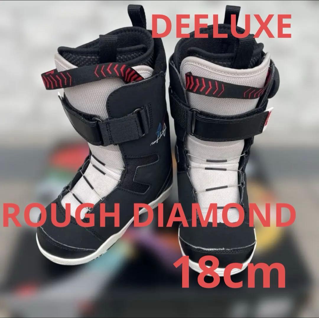 DEELUXE スノーボードブーツ ROUGH DIAMONDブラック 18cm