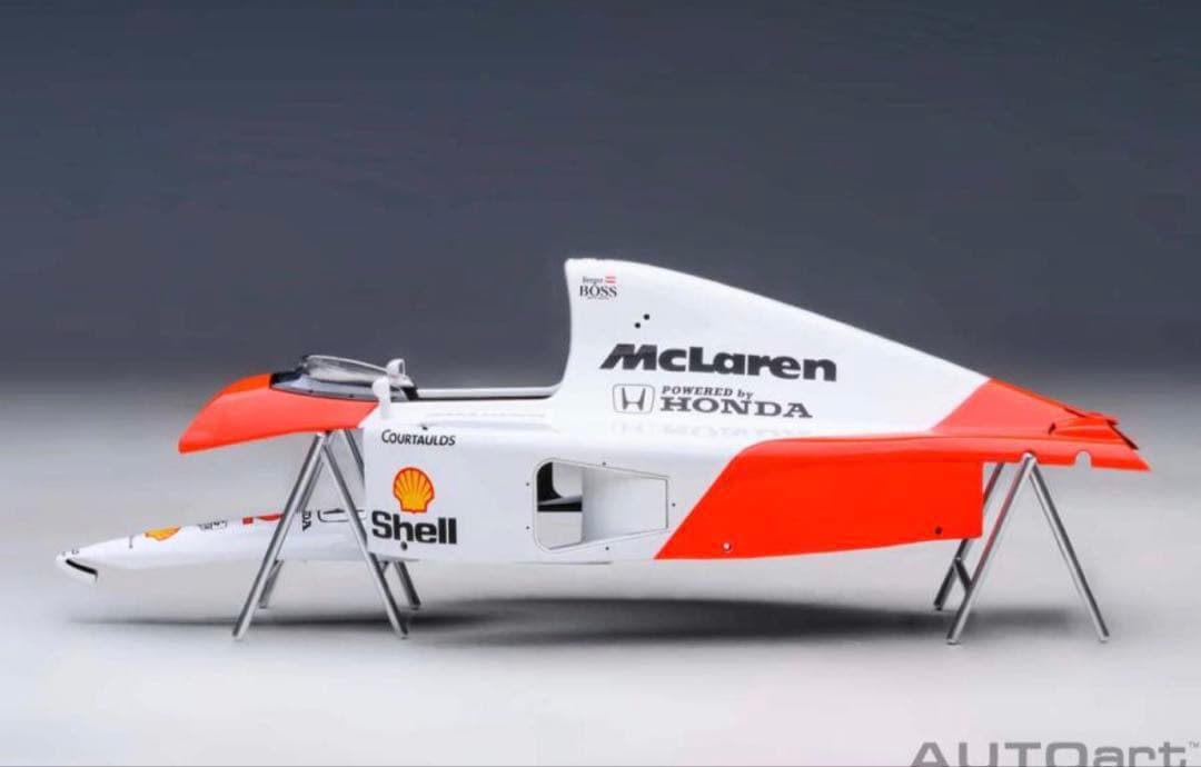 新品　オートアート 1/ 18 マクラーレン ホンダ ゲルハルト・ベルガー