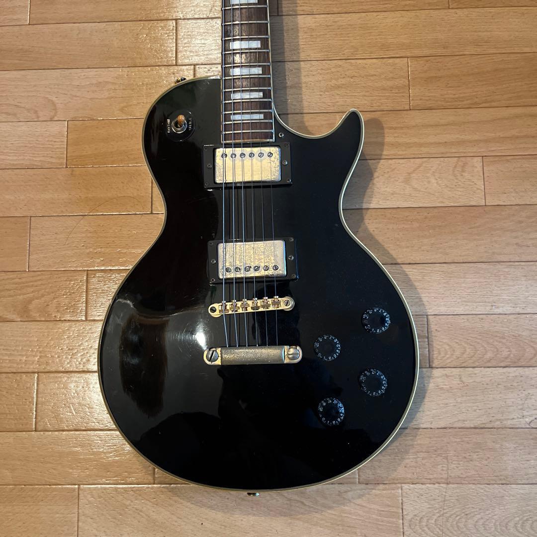 Frontline lespaul black レスポール 配送料無料