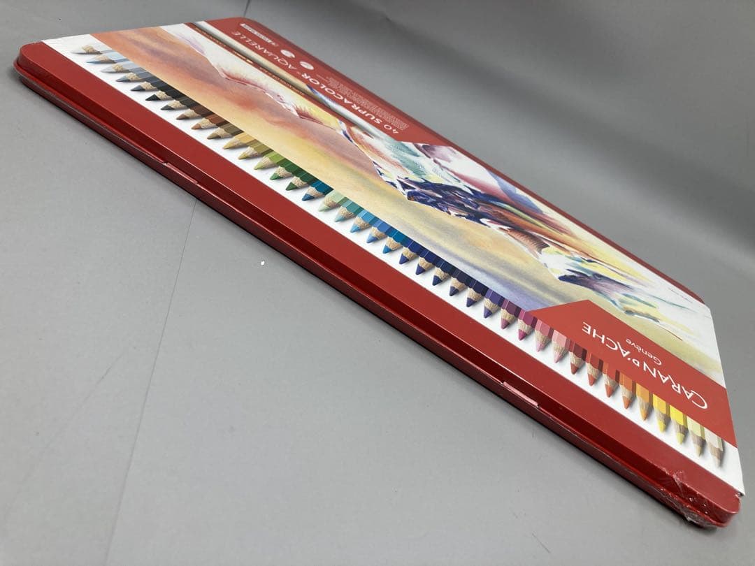 カランダッシュ 40色 新品未使用 水彩色鉛筆 デザイン 絵画 お絵描き 半額