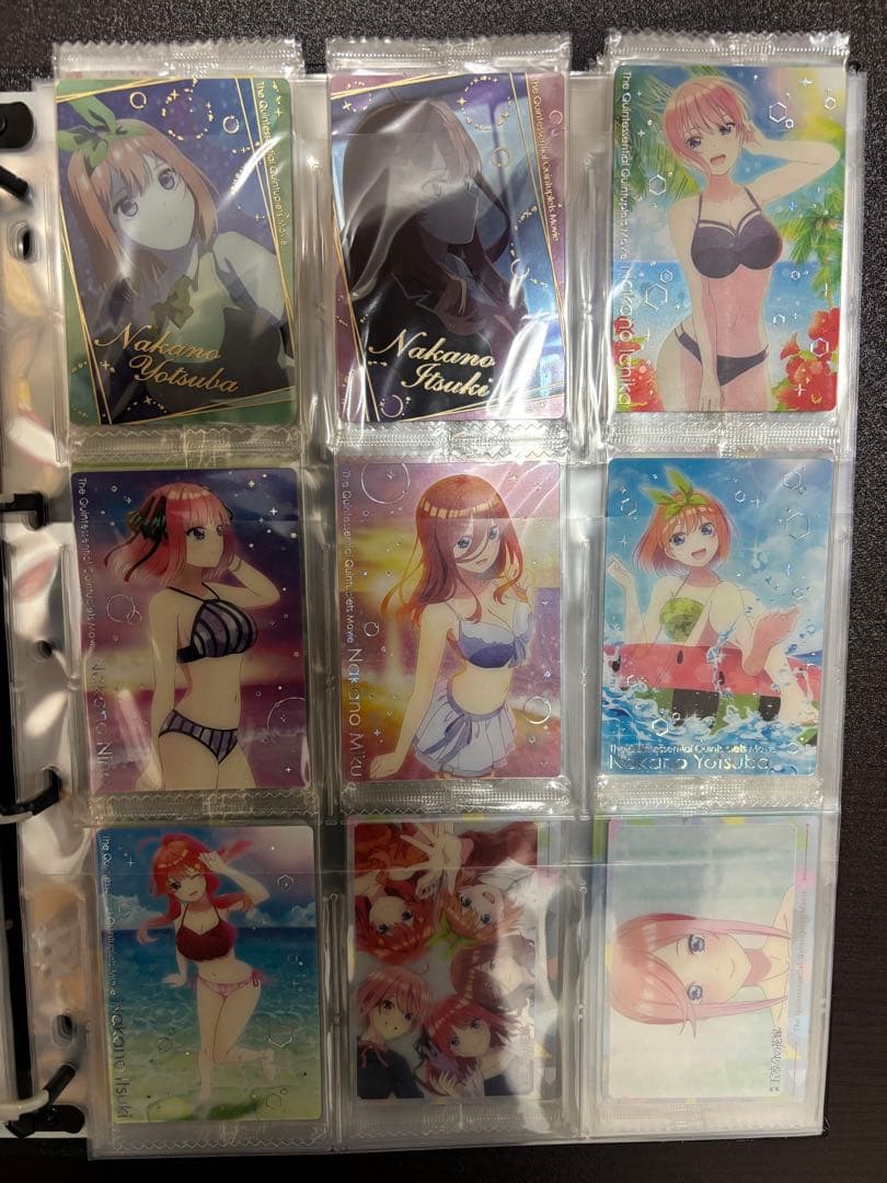 五等分の花嫁　ウエハース　過去弾10弾分フルコンプリートセット　未開封品