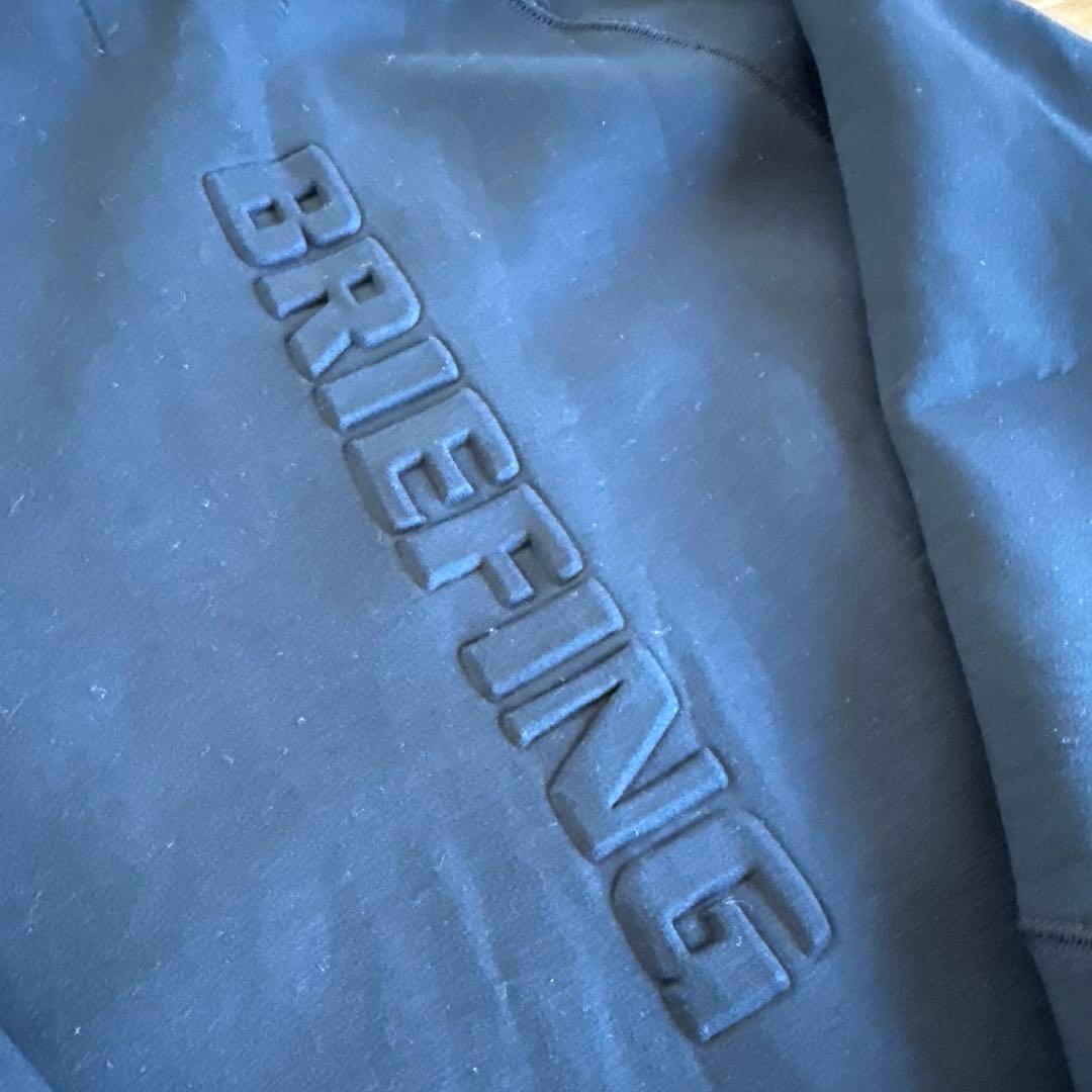 BRIEFING フード付きジャケット XS ネイビー