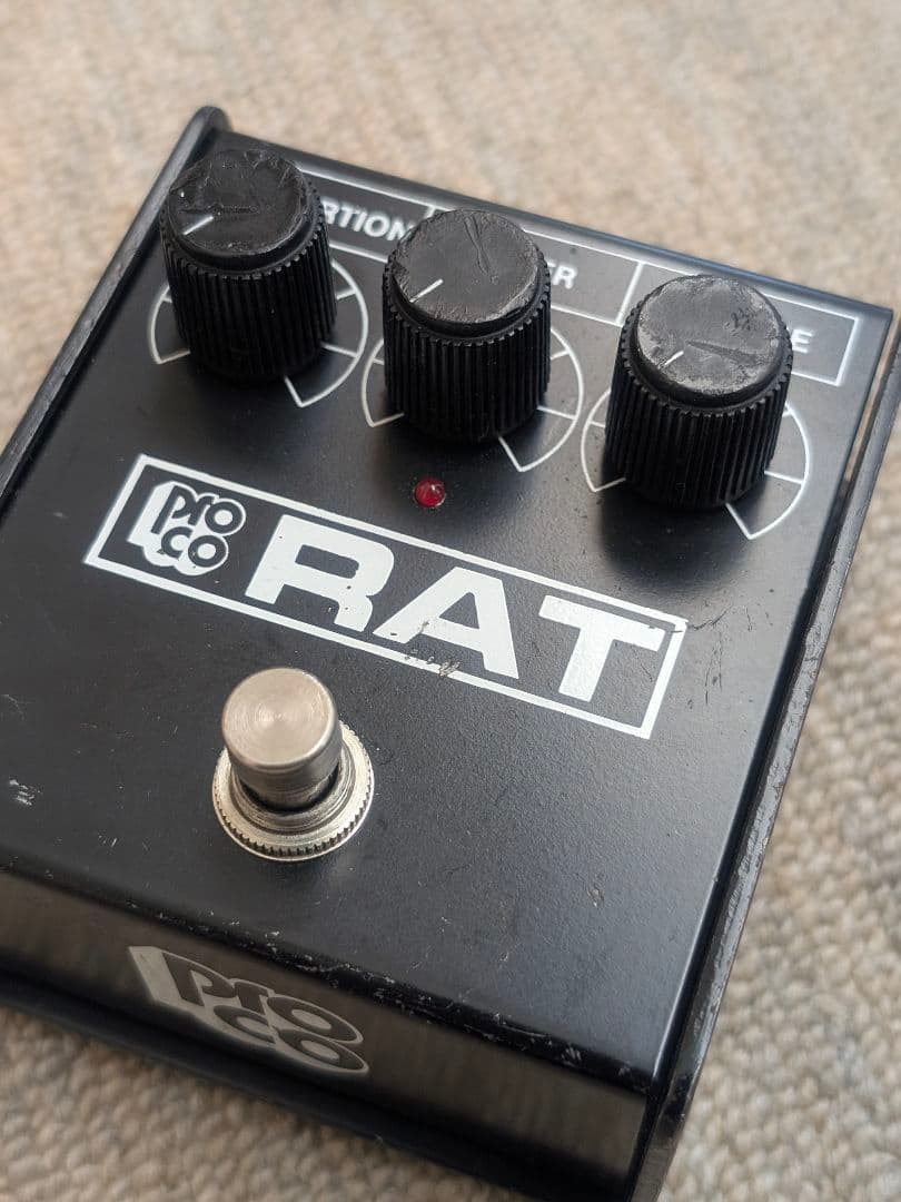 ギター proco RAT 1986 Black Face