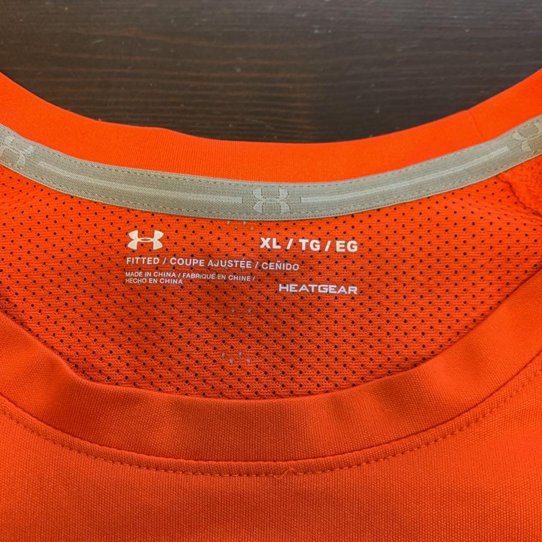 UA法政大学“ORANGE“ベンチレーショントレーニングシャツ オレンジXL